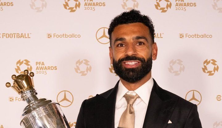 Mohamed Salah élu meilleur joueur de l'année en Premier League