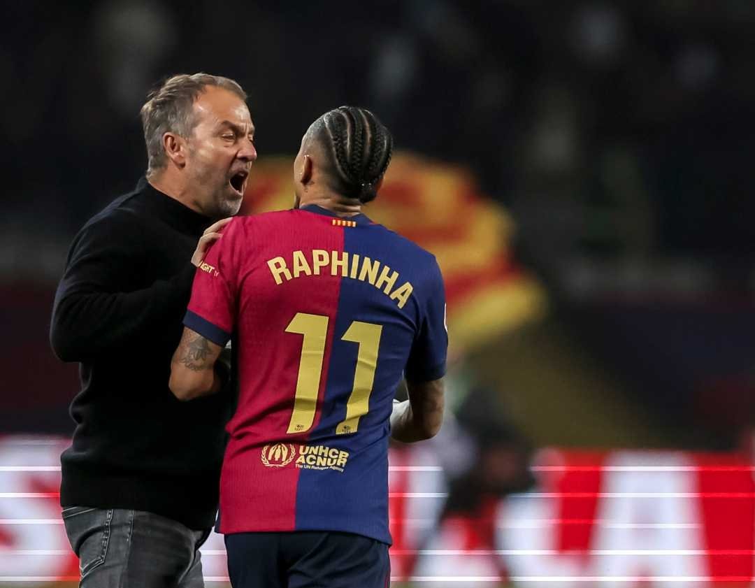 FC Barcelone : Raphinha sanctionné par Hansi Flick... Voici la raison