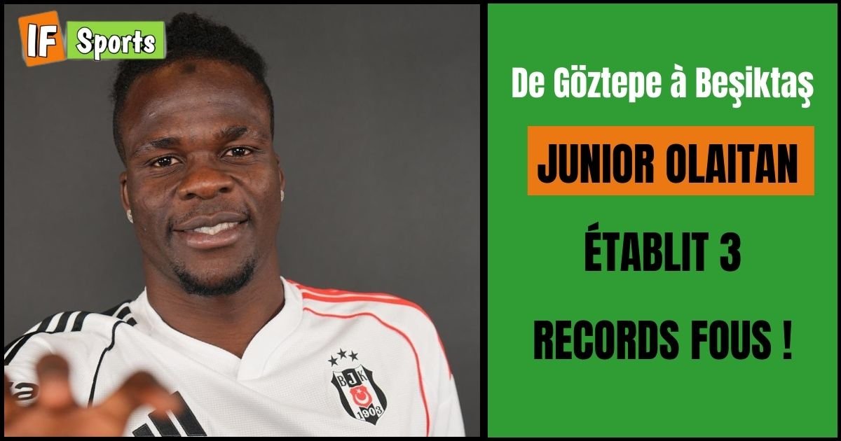 De Göztepe à Beşiktaş : Junior Olaitan établit 3 records fous !